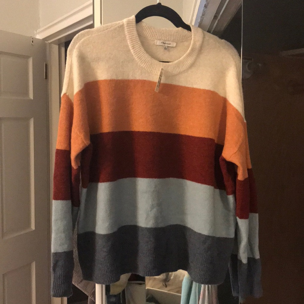 Madewell Crofton Striped Sweater